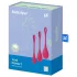 Satisfyer Yoni Power 1 - set gejšinih kuglica - 3 komada - crvena