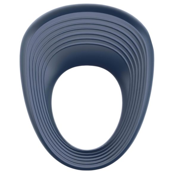 Satisfyer Power Ring - vibrirajući penis prsten vodootporan - sivi
