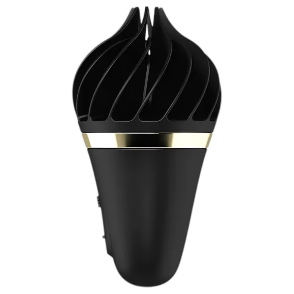 Satisfyer Sweet Treat - rotirajući klitoralni vibrator na baterije - crni