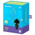 Satisfyer Sweet Treat - rotirajući klitoralni vibrator na baterije - crni