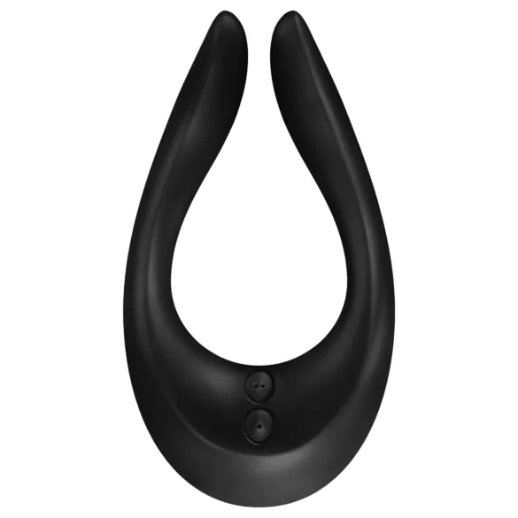Satisfyer Endless Joy - vibrator za parove - vodootporan, punjivi - crni