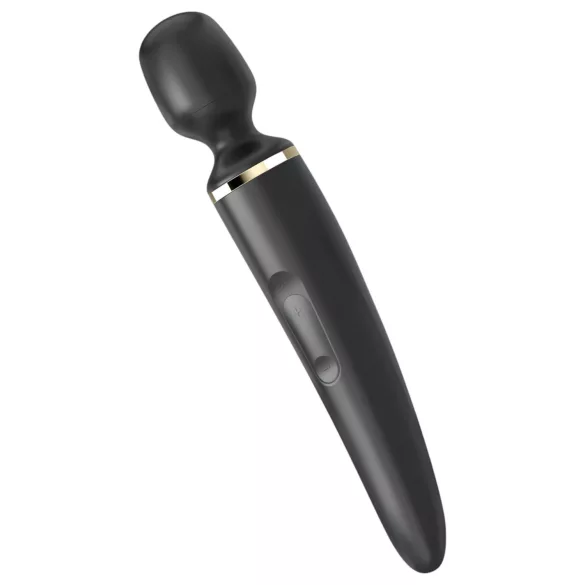 Satisfyer Wand-er Woman - masažer vibrator vodootporan - crni