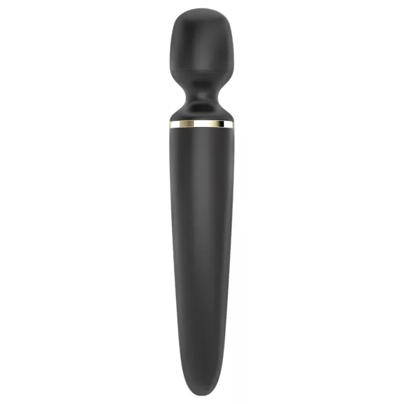 Satisfyer Wand-er Woman - masažer vibrator vodootporan - crni