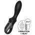 Satisfyer Heat Climax - Analni vibrator s funkcijom grijanja upravljan aplikacijom (crni)