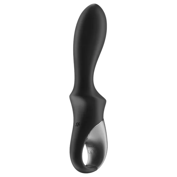 Satisfyer Heat Climax - Analni vibrator s funkcijom grijanja upravljan aplikacijom (crni)