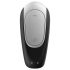 Satisfyer Double Fun - pametan, vodootporni parni vibrator (crni)