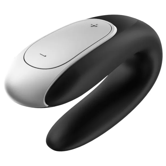 Satisfyer Double Fun - vibrator za parove s upravljanjem putem aplikacije (crni)
