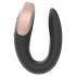 Satisfyer Double Love - pametni, bežični vibrator za parove (crni)