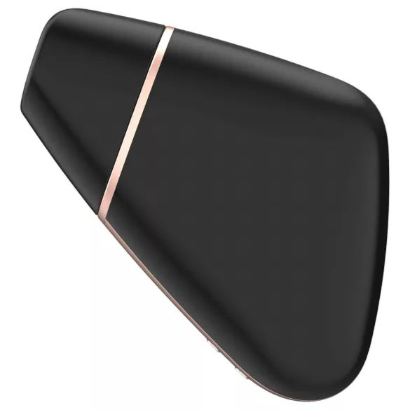 Satisfyer Love Triangle - pametni stimulator klitorisa s valovima zraka - crni