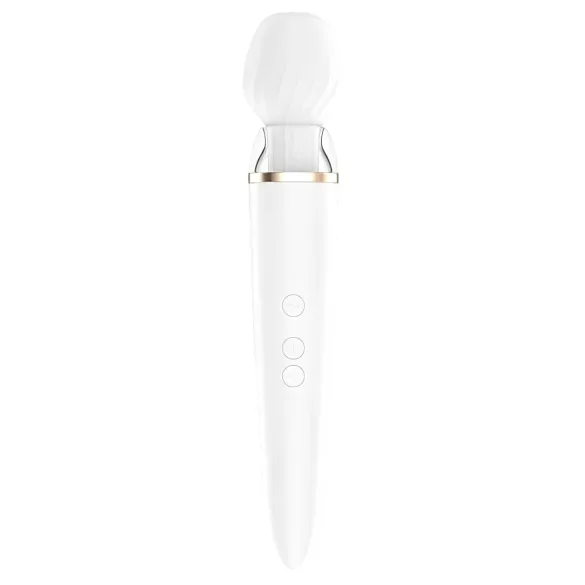 Satisfyer Double Wand-er - masažer vibrator - pametni - bijeli