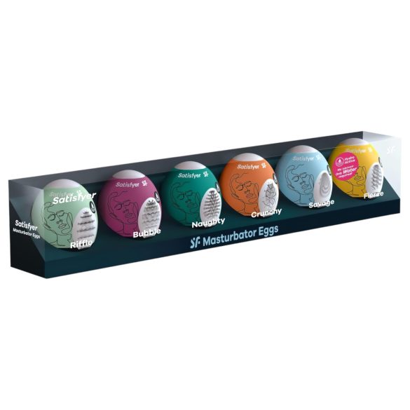 Satisfyer Egg Set - masturbator jaja set - 6 komada