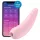 Satisfyer Curvy 2+ - pametni stimulator klitorisa s valovima zraka - rozi