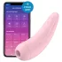 Satisfyer Curvy 2+ - pametni stimulator klitorisa s valovima zraka - rozi