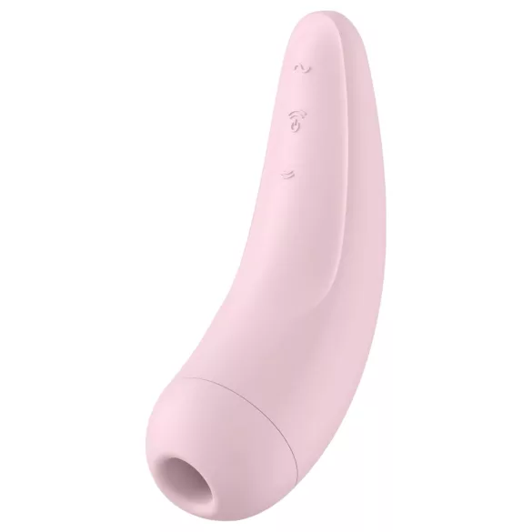 Satisfyer Curvy 2+ - pametni stimulator klitorisa s valovima zraka - rozi