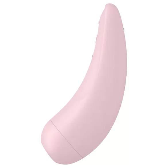 Satisfyer Curvy 2+ - pametni stimulator klitorisa s valovima zraka - rozi