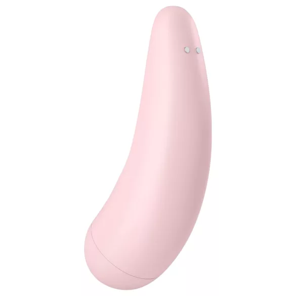 Satisfyer Curvy 2+ - pametni stimulator klitorisa s valovima zraka - rozi