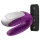 Satisfyer Double Fun - vibrator za parove s upravljanjem putem aplikacije (ljubičasti)
