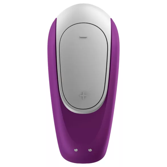 Satisfyer Double Fun - vibrator za parove s upravljanjem putem aplikacije (ljubičasti)