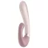 Satisfyer Heat Wave - vibrator s grijanjem i ručkom - bež