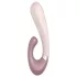 Satisfyer Heat Wave - vibrator s grijanjem i ručkom - bež