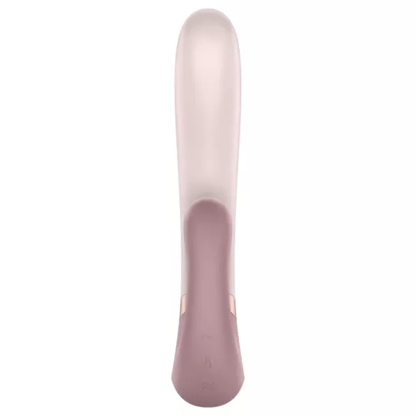 Satisfyer Heat Wave - vibrator s grijanjem i ručkom - bež