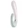 Satisfyer Heat Wave - vibrator s grijanjem na aplikacijsko upravljanje (menta)
