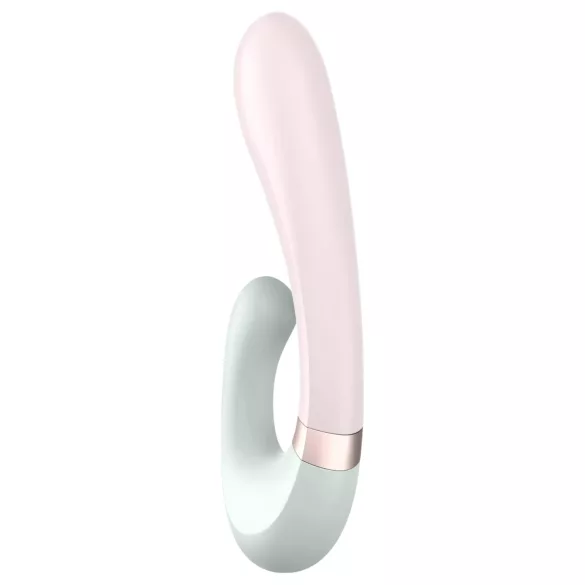 Satisfyer Heat Wave - vibrator s grijanjem na aplikacijsko upravljanje (menta)