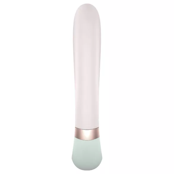 Satisfyer Heat Wave - vibrator s grijanjem na aplikacijsko upravljanje (menta)