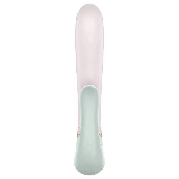Satisfyer Heat Wave - vibrator s grijanjem na aplikacijsko upravljanje (menta)
