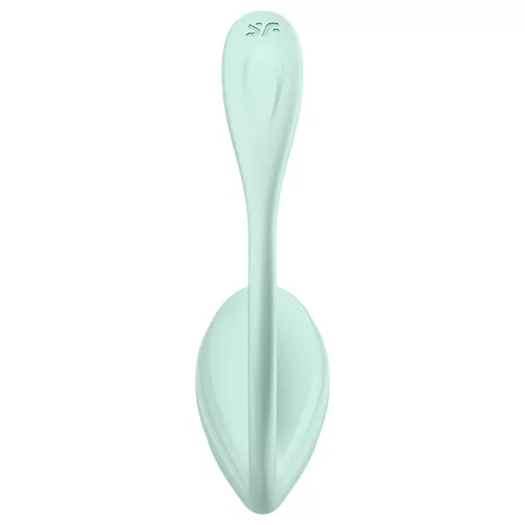 Satisfyer Smooth Petal - vibrirajuće jaje s upravljanjem putem aplikacije (zeleno)