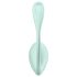 Satisfyer Smooth Petal - pametno vibrirajuće jaje (zeleno)