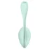 Satisfyer Smooth Petal - vibrirajuće jaje s upravljanjem putem aplikacije (zeleno)