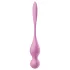 Satisfyer Love Birds 1 - vibrirajuća gejša kuglica s upravljanjem putem aplikacije (roza)