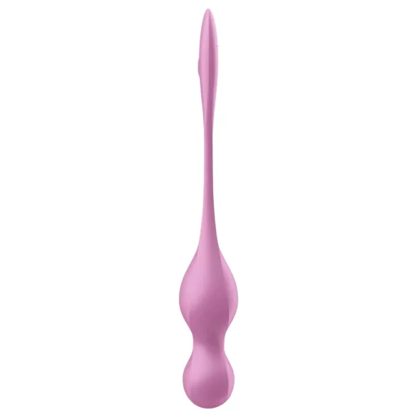 Satisfyer Love Birds 1 - vibrirajuća gejša kuglica s upravljanjem putem aplikacije (roza)