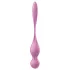 Satisfyer Love Birds 1 - vibrirajuća gejša kuglica s upravljanjem putem aplikacije (roza)