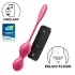 Satisfyer Love Birds 2 - vibracijska gejša kuglica s upravljanjem putem aplikacije (roza)