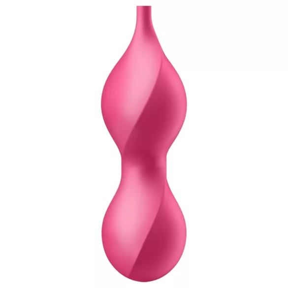 Satisfyer Love Birds 2 - vibracijska gejša kuglica s upravljanjem putem aplikacije (roza)