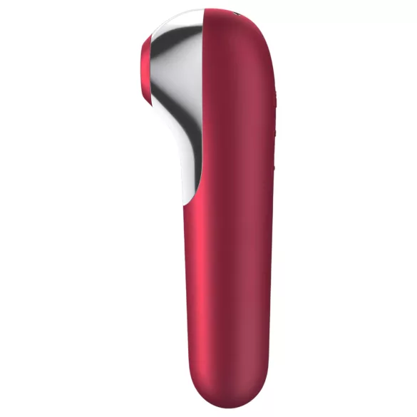 Satisfyer Dual Love - vibrator za klitoris i G-točku - crvena