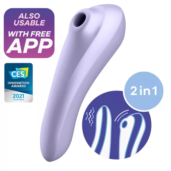 Satisfyer Dual Pleasure - vibrator na zračne valove i klitorisa - 2u1