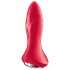 Satisfyer Rotator Plug 1 - perlasti analni vibrator (crveni)