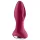 Satisfyer Rotator Plug 2 - analni vibrator s perlama na punjenje - crveni