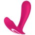 Satisfyer Top Secret - vibrator s 2 motora - daljinsko upravljanje - roza