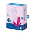 Satisfyer Top Secret Plus - pametni troslojni vibrator (ružičasti)