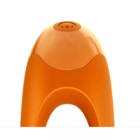 Satisfyer Candy Cane - vodootporni vibrator s dvije grane - narančasti - punjivi