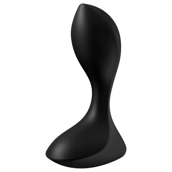 Satisfyer - analni vibrator za stražnjicu - punjivi vodootporni silikon crni