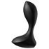 Satisfyer Backdoor Lover - akumulatorski, vodootporni analni vibrator (crni)