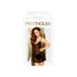 Penthouse Casual Seduction - čipkasta spavaćica i tange (crne) - M/L