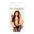 Penthouse - otvoreni bodystocking - crna