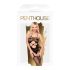 Penthouse Hot Nightfall - valoviti, otvoreni mrežasti set (crni) - XL