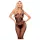 Penthouse - mrežasti otvoreni bodystocking - crna - XL